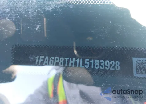 2020 Ford Mustang Ecoboost Fastback из США, поврежденный, VIN 1FA6P8TH1L5183928